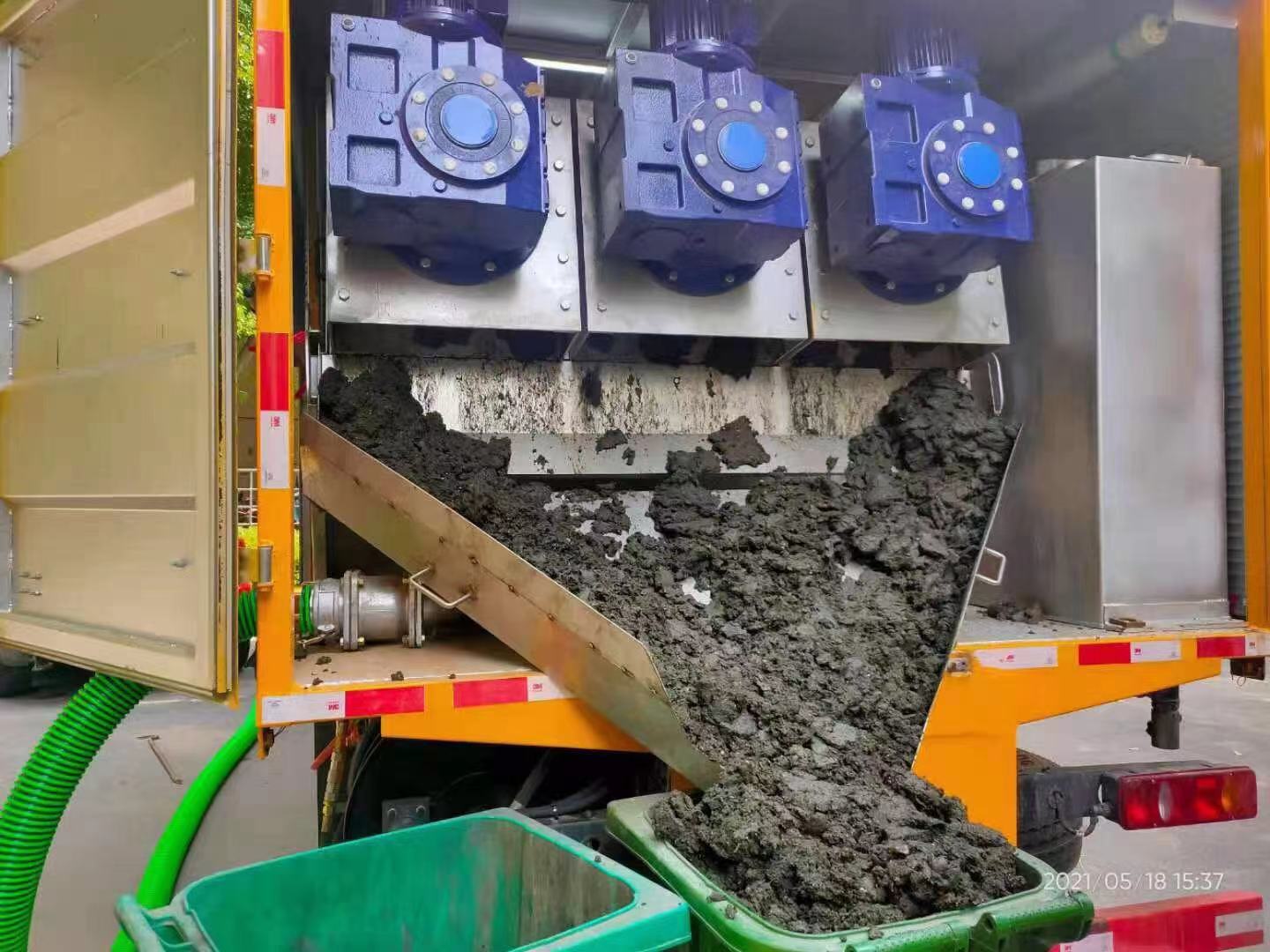 武陵源化粪池清掏城市维护站-泥浆净化干湿分离处理